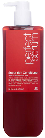 Mise En Scene~Восстанавливающий кондиционер с аргановым маслом~Super Rich Serum Conditioner