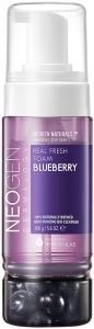 Neogen~Тонизирующая кислородная пенка для ровного тона~Dermalogy Real Fresh Foam Cleanser Blueberry